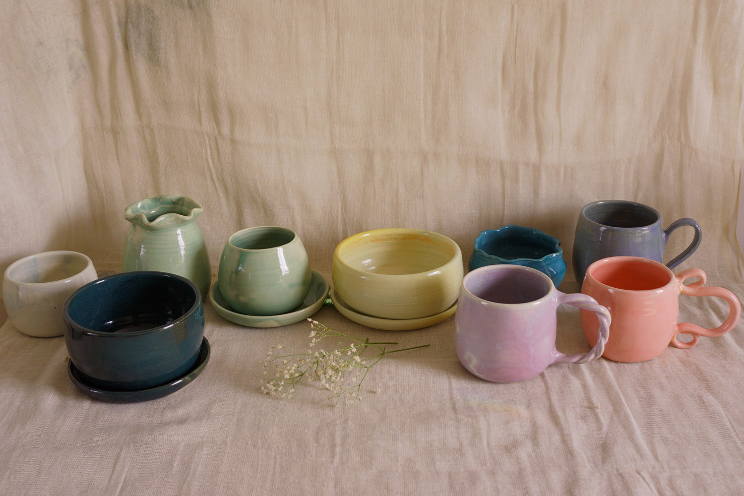 Mugs, bowls, planters, vases and more