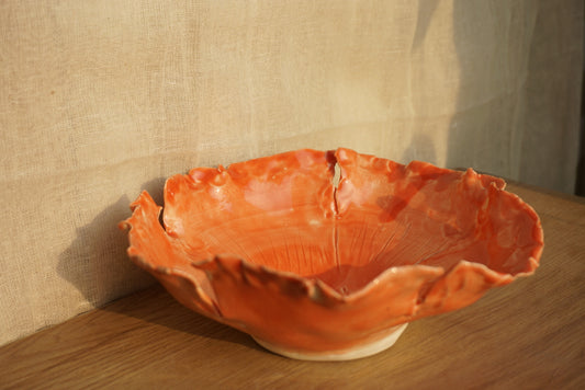 Flower trinket holder bowl