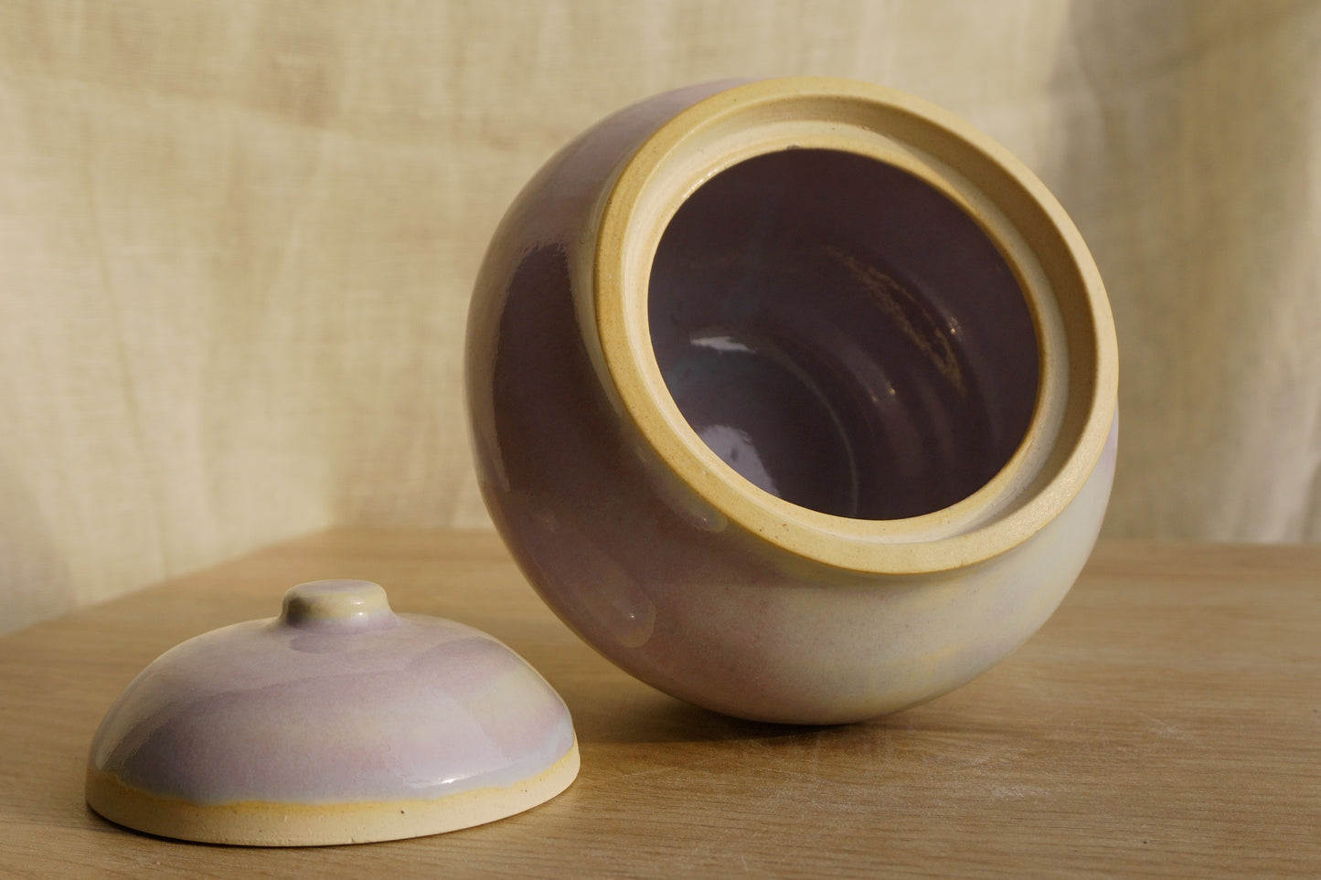 Lilac jar