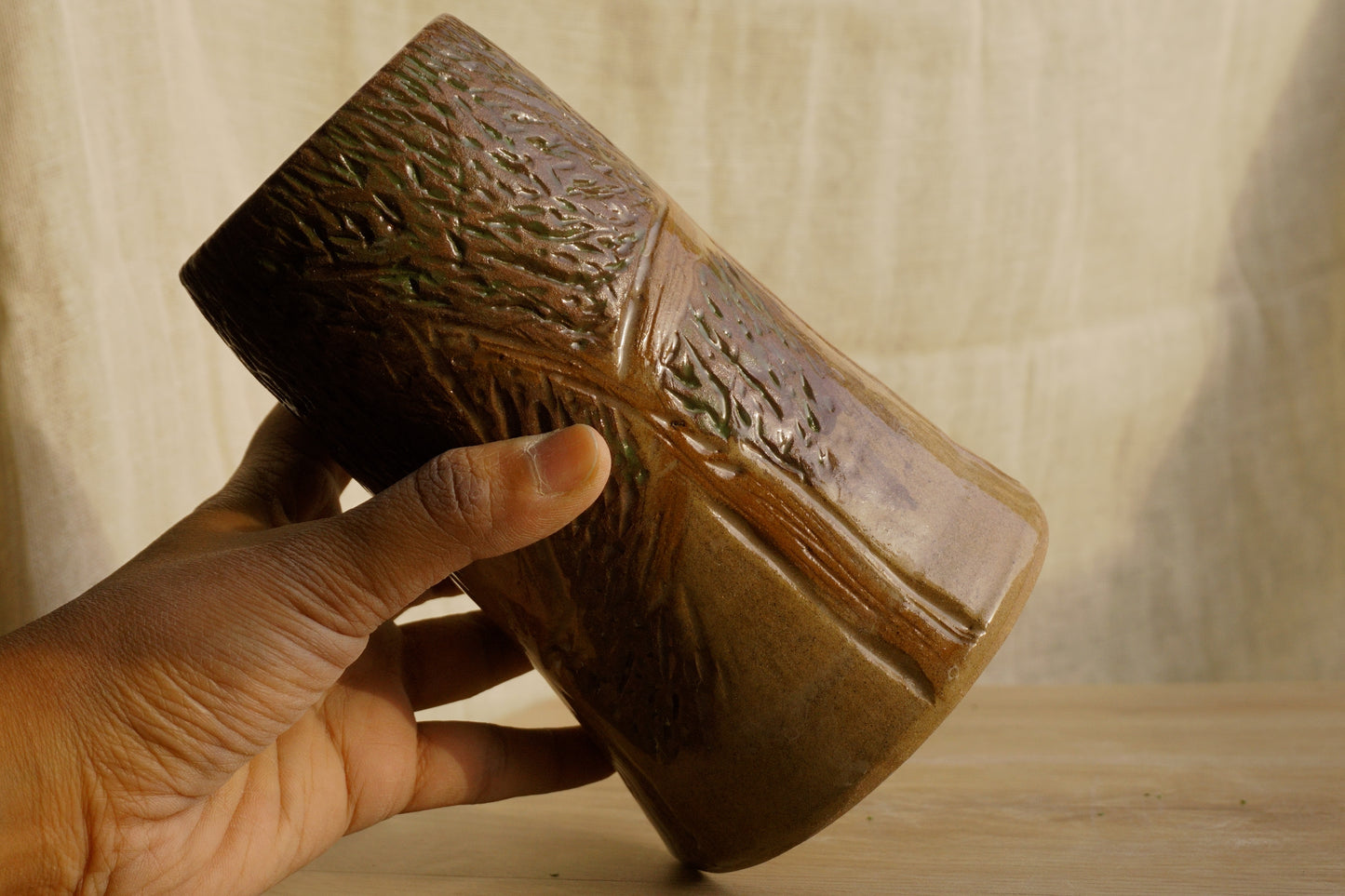 Tree of life vase