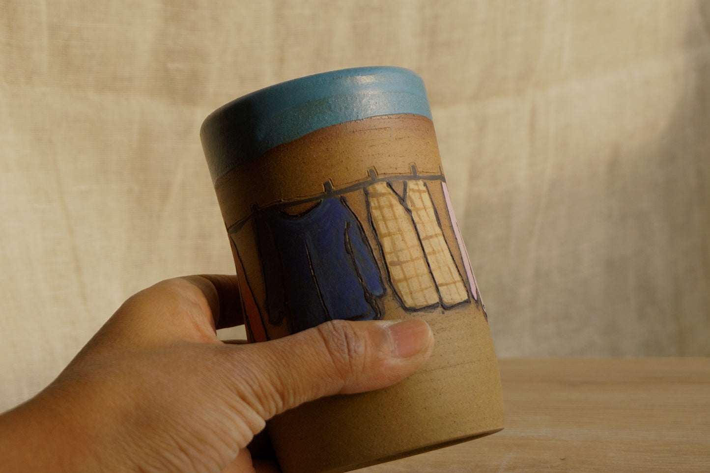 Indian winter tumbler