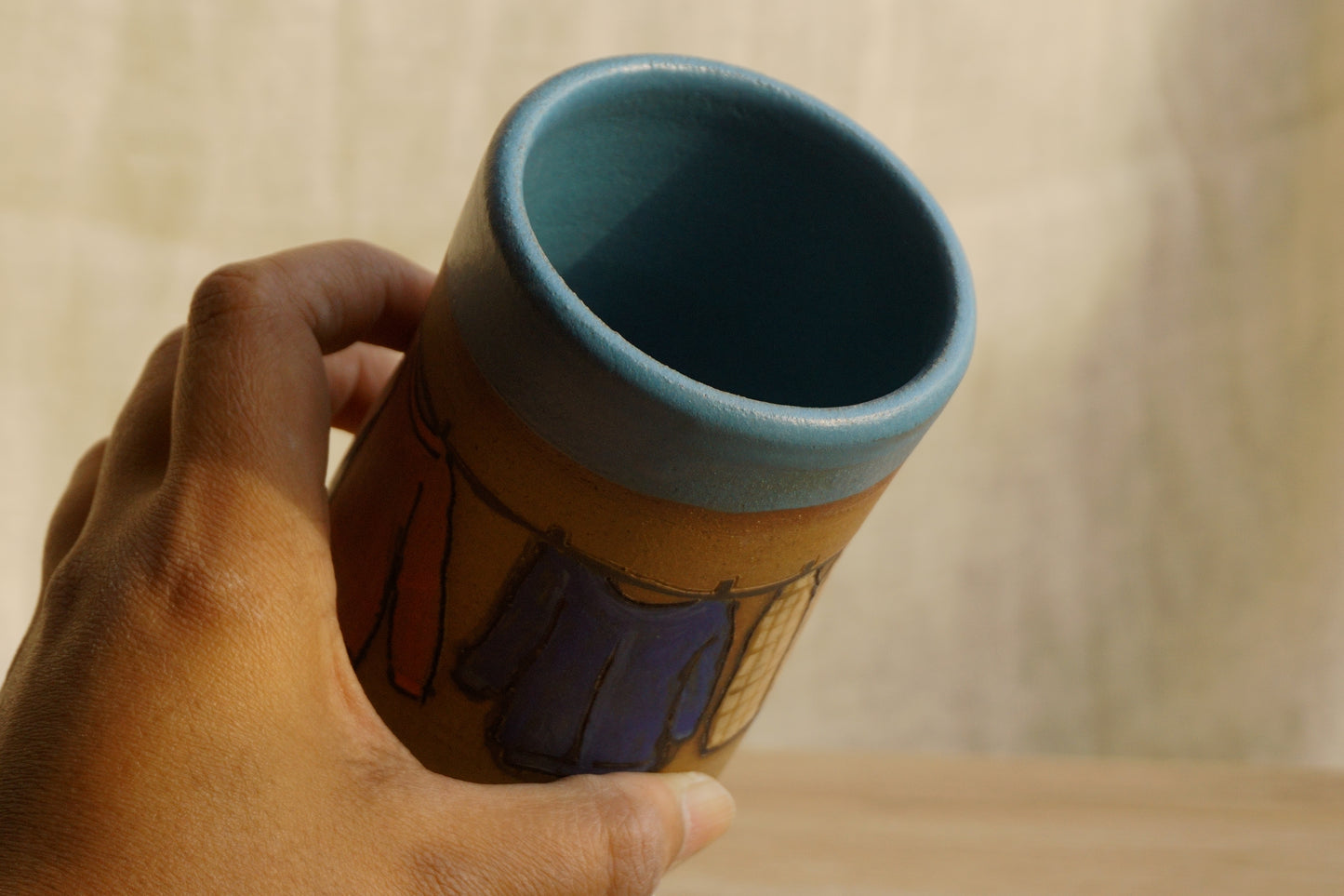 Indian winter tumbler