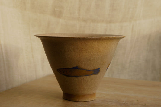 Fish-themed ramen bowl