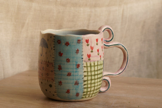 Picnic in the park mug