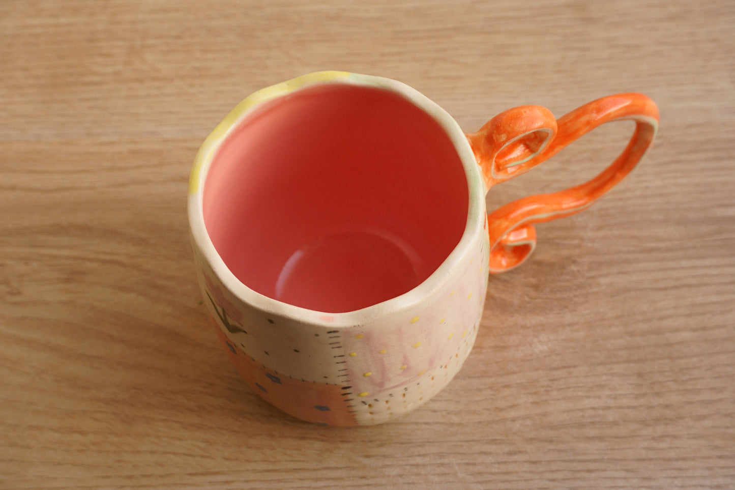 Grandma's garden mug