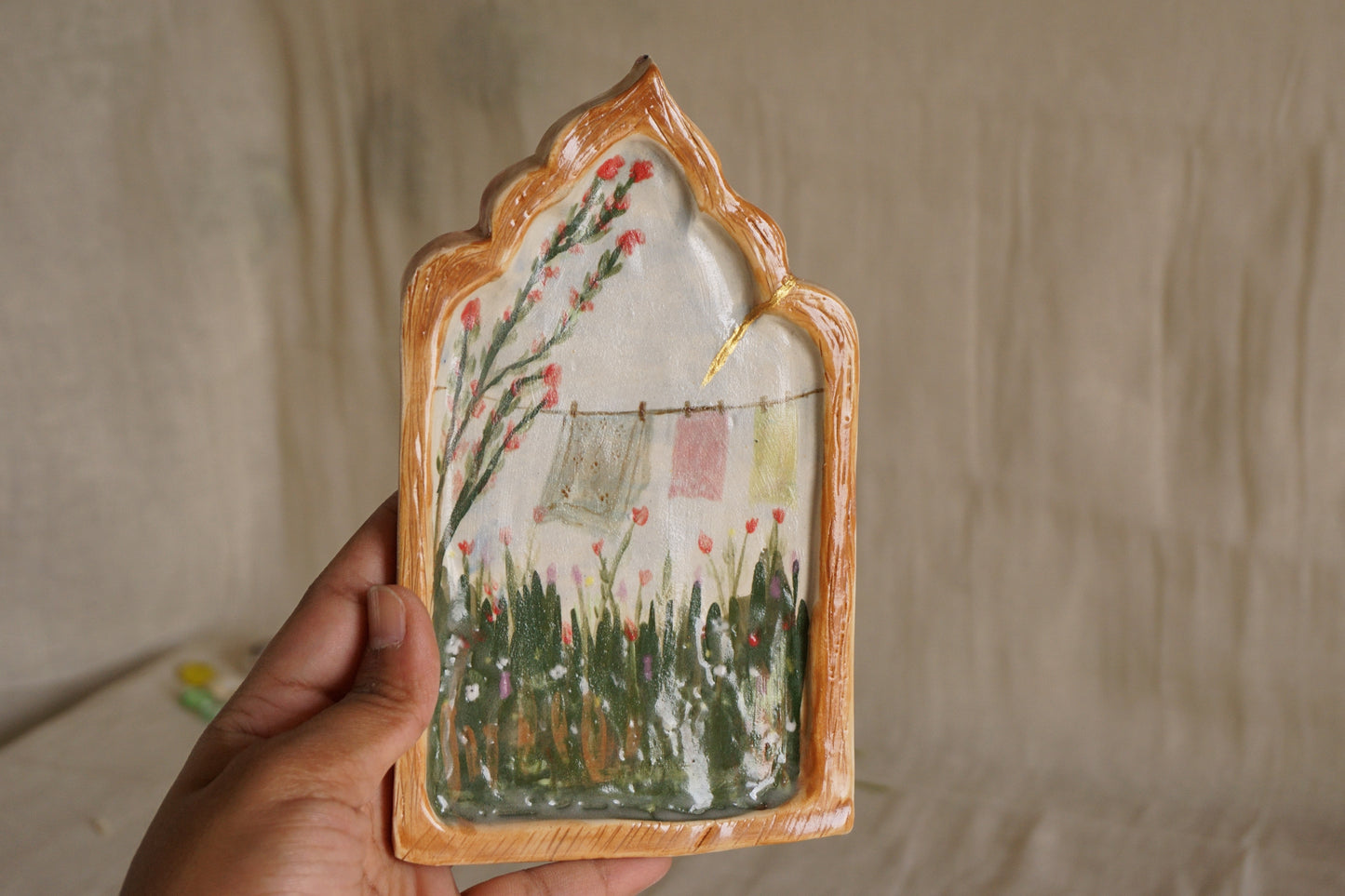 Savera | सवेरा Ceramic Wall Art