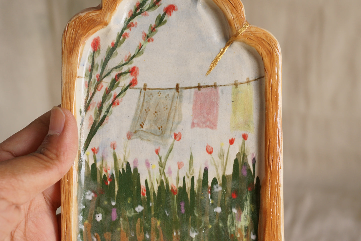 Savera | सवेरा Ceramic Wall Art