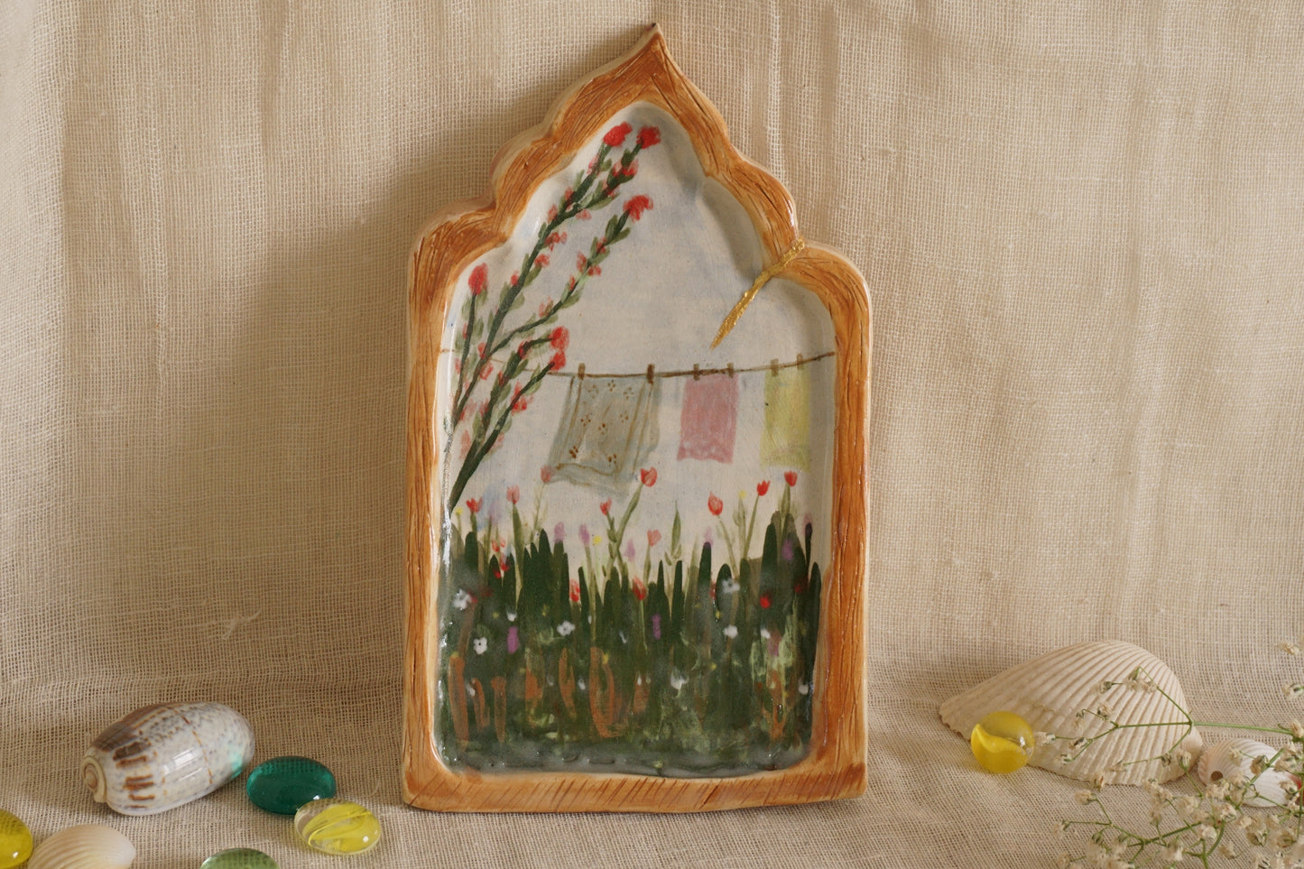 Savera | सवेरा Ceramic Wall Art
