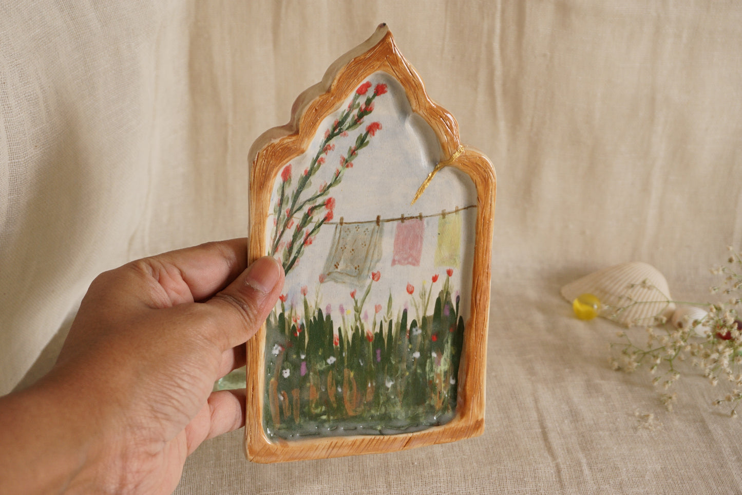 Savera | सवेरा Ceramic Wall Art