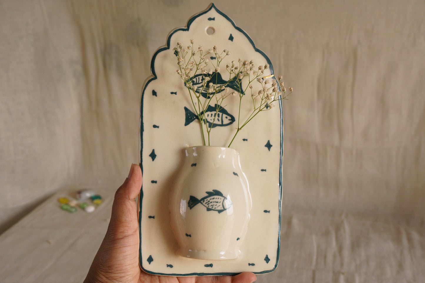 Jheel | झील Wall Pocket