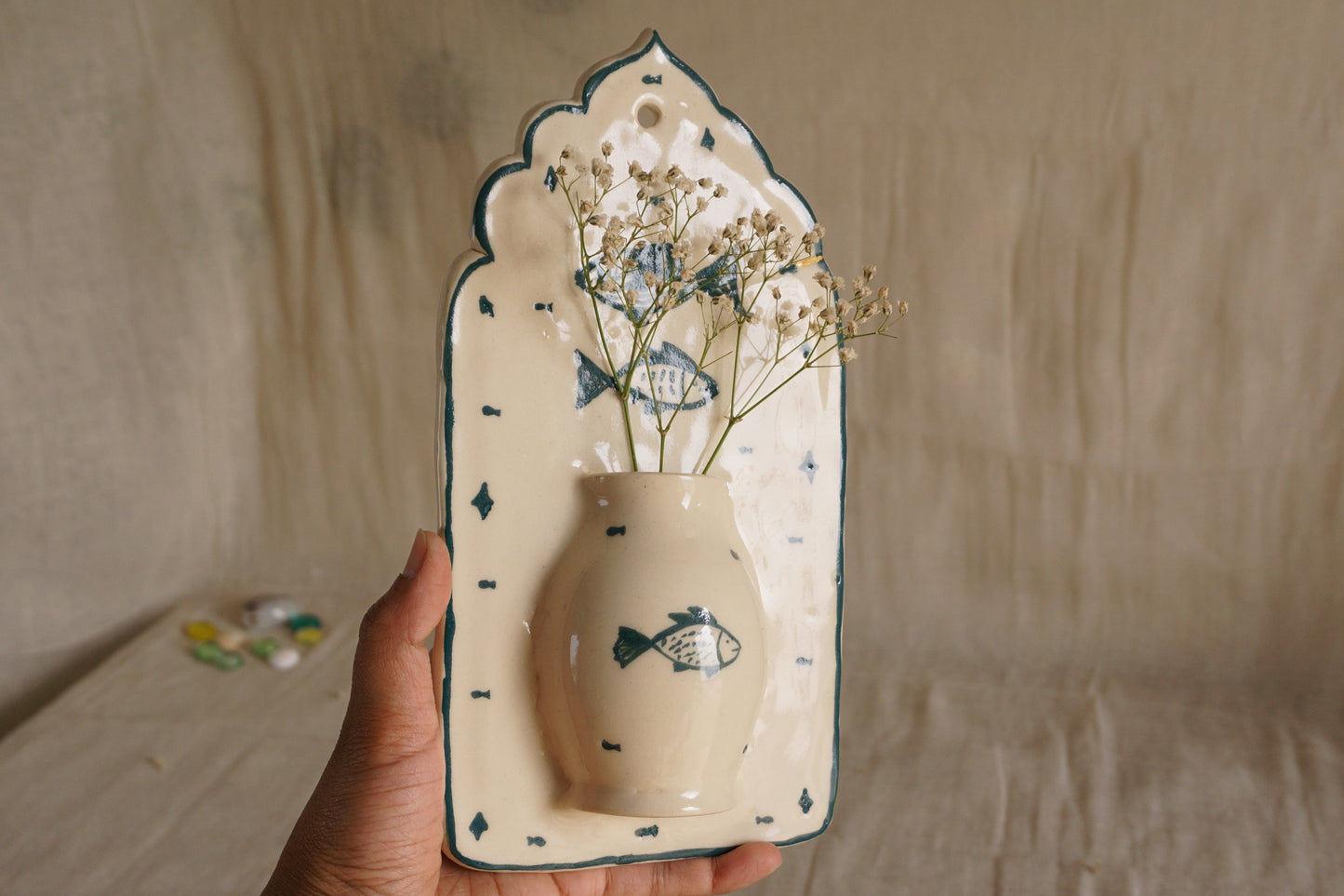 Jheel | झील Wall Pocket