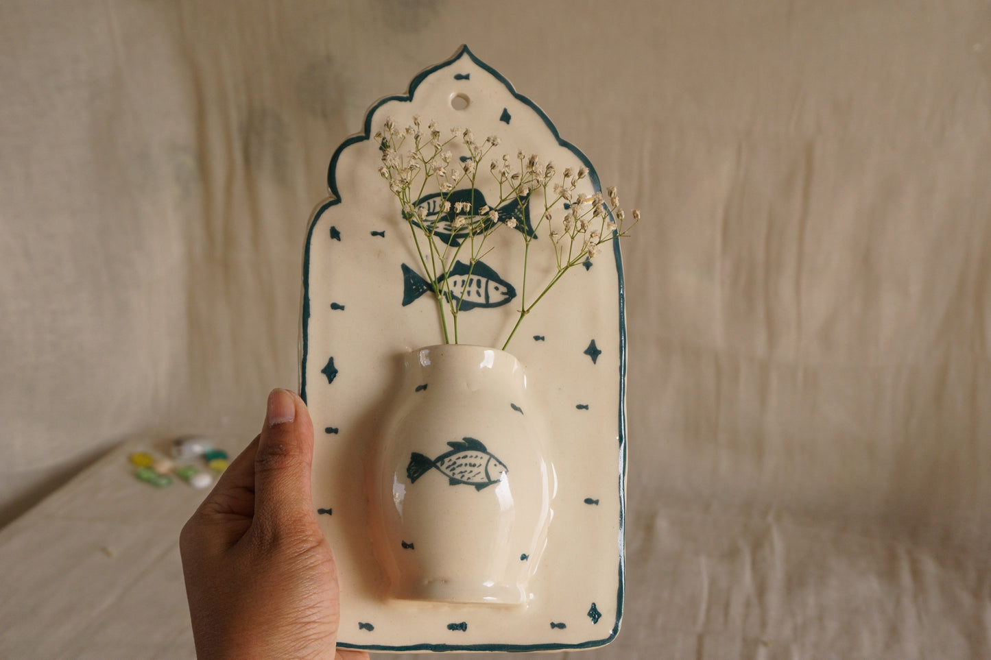 Jheel | झील Wall Pocket