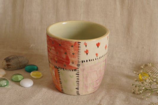 Afternoon in the meadow tumbler